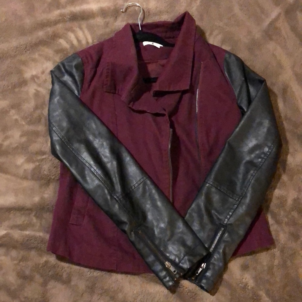 Leather jacket